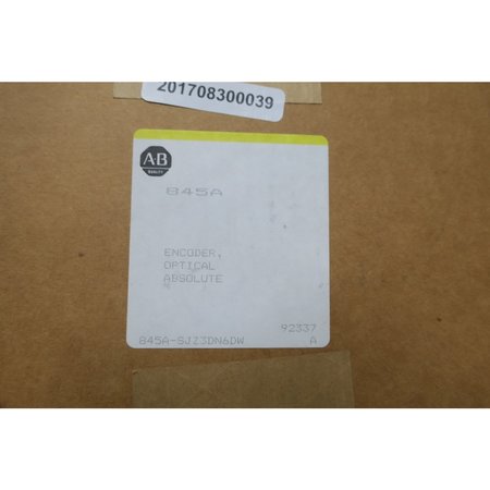 Allen Bradley ALLEN BRADLEY 845A-SJZ3DN6DW 845A-SJZ3DN6DW